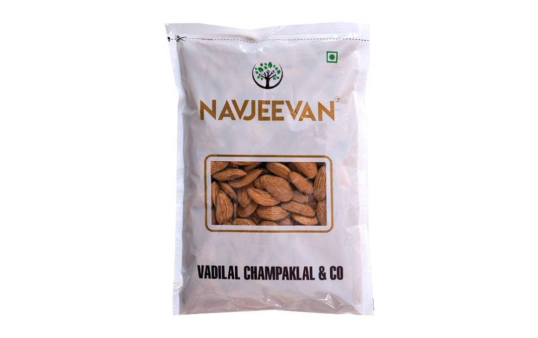 Navjeevan Mamra Almonds (Big Size)    Pack  250 grams